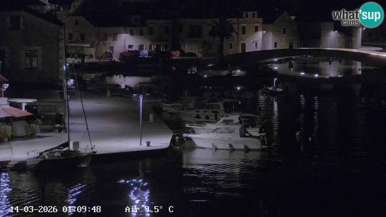 Livecam Hvar Vrboska marina | Île de Hvar | Dalmatia