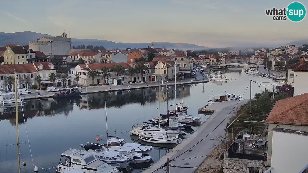 Webcam Vrboska marina | Hvar Insel | Dalmatien