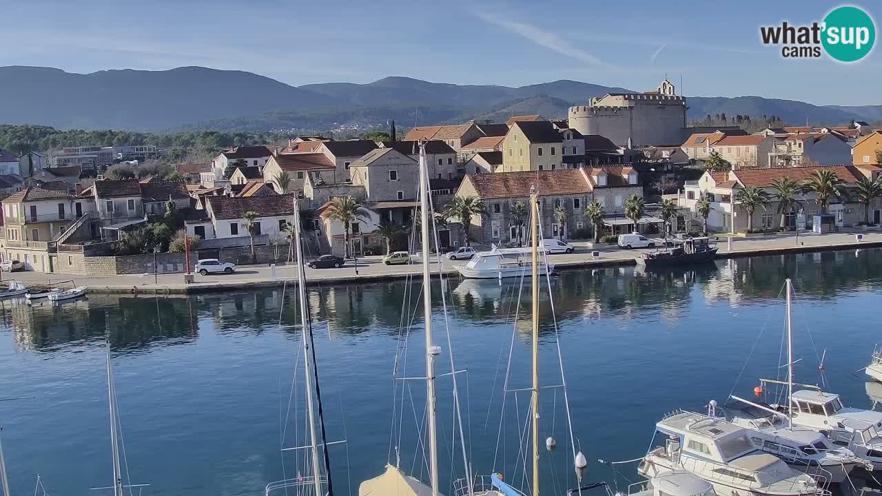 Livecam Vrboska marina | Hvar island | Dalmatia
