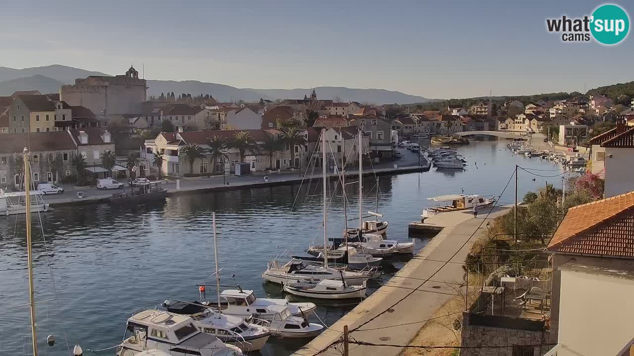 Livecam Hvar Vrboska marina | Île de Hvar | Dalmatia