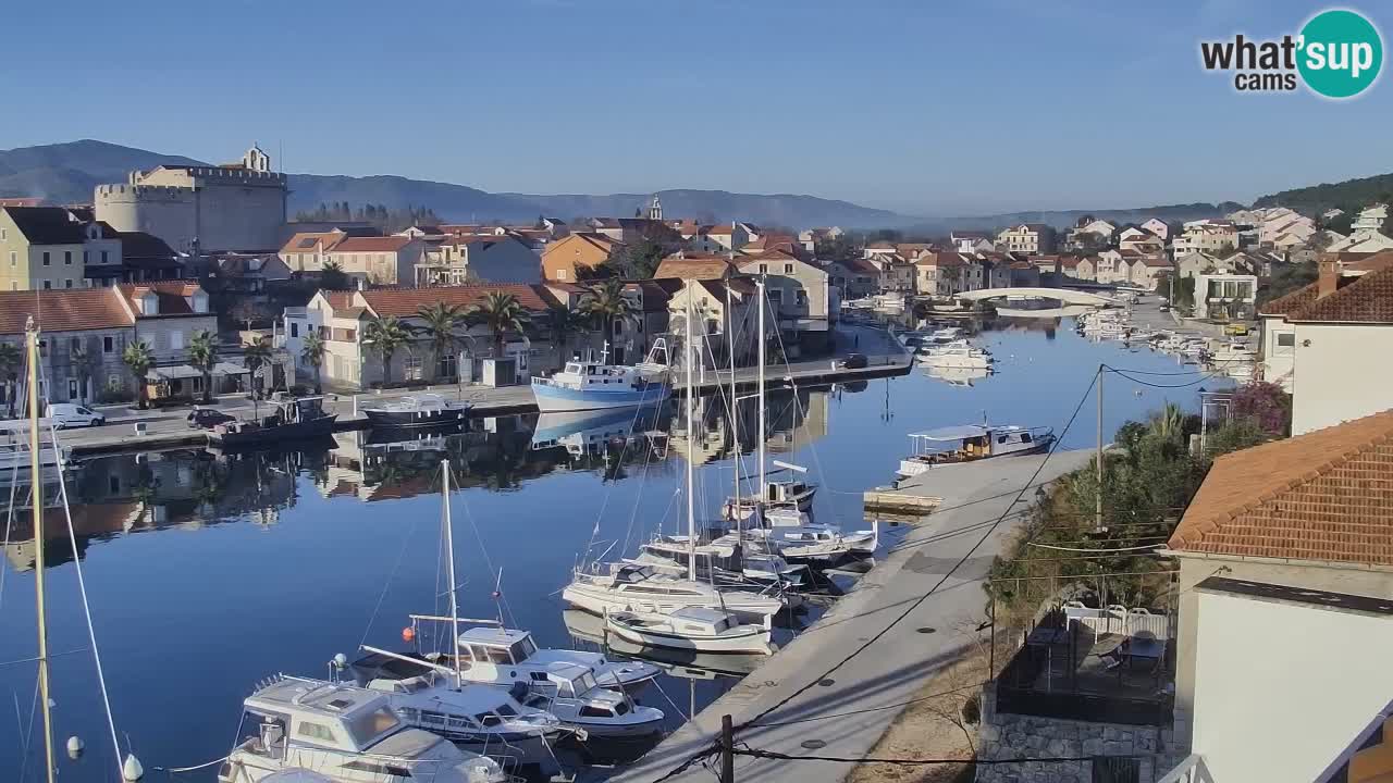 Webcam Vrboska marina | Hvar Insel | Dalmatien