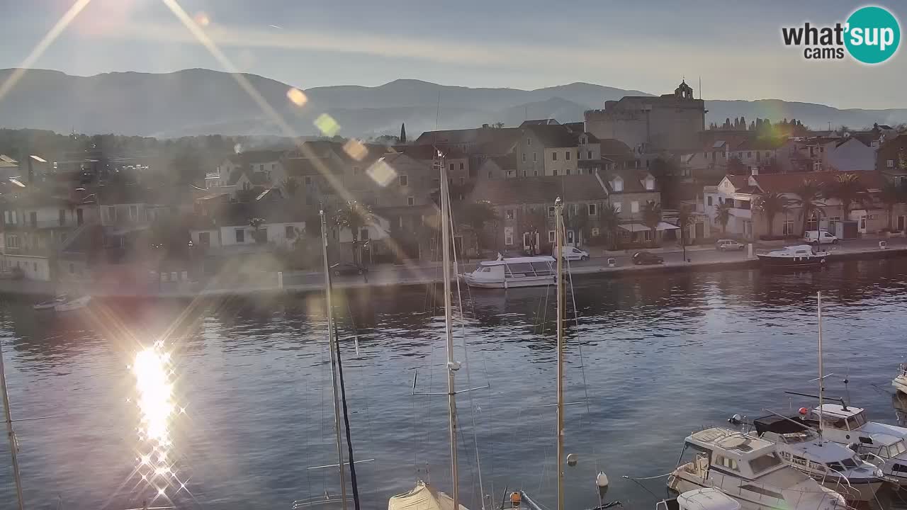 Webcam Hvar Vrboska marina | Dalmazia