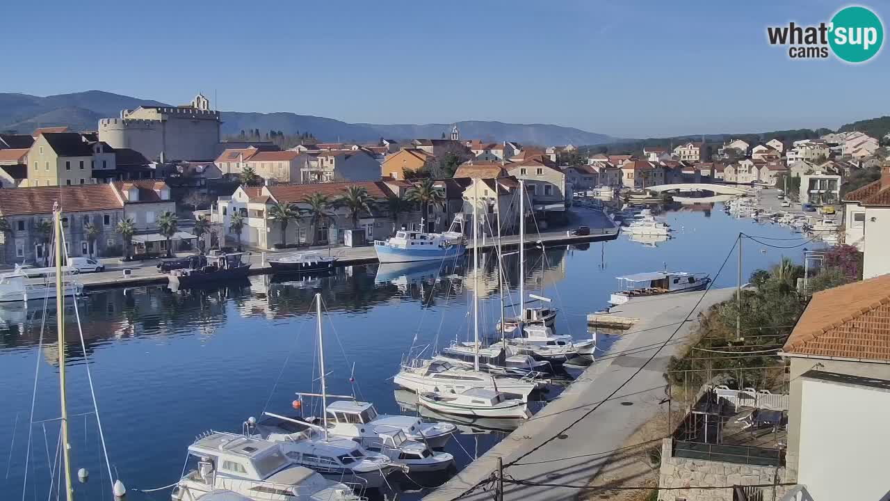 Webcam Vrboska marina | Hvar Insel | Dalmatien