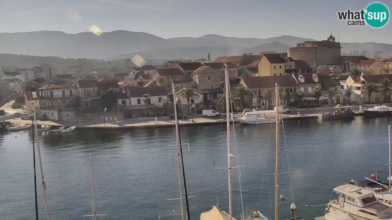 Webcam Vrboska marina | Hvar Insel | Dalmatien