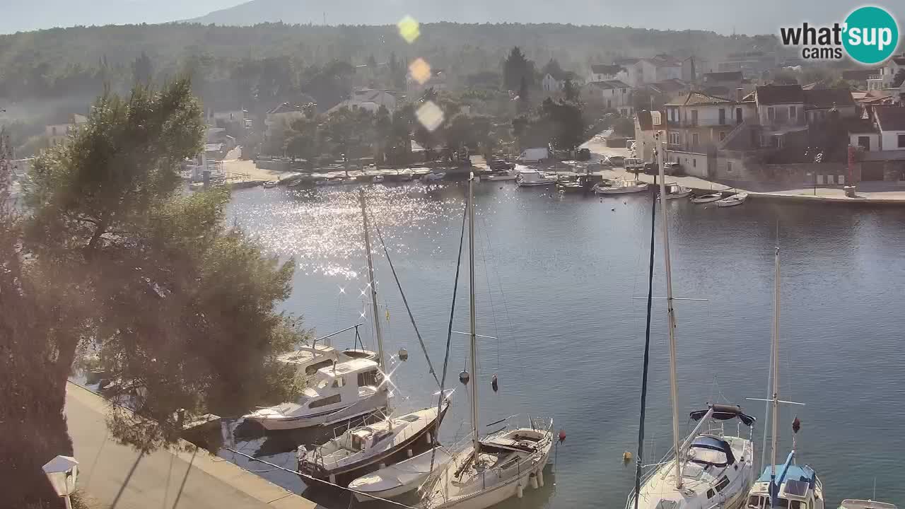 Webcam Vrboska marina | Hvar Insel | Dalmatien
