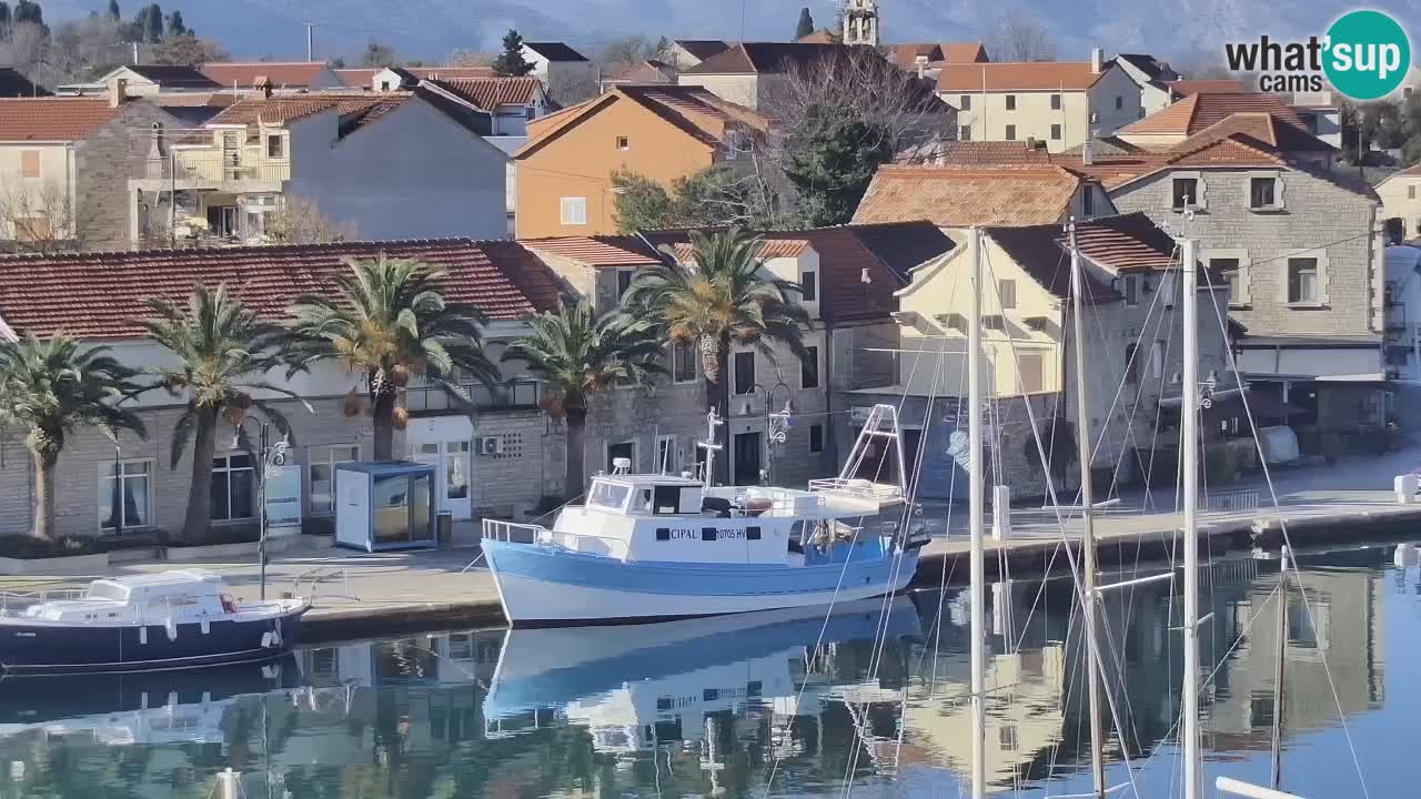 Webcam Vrboska marina | Hvar Insel | Dalmatien