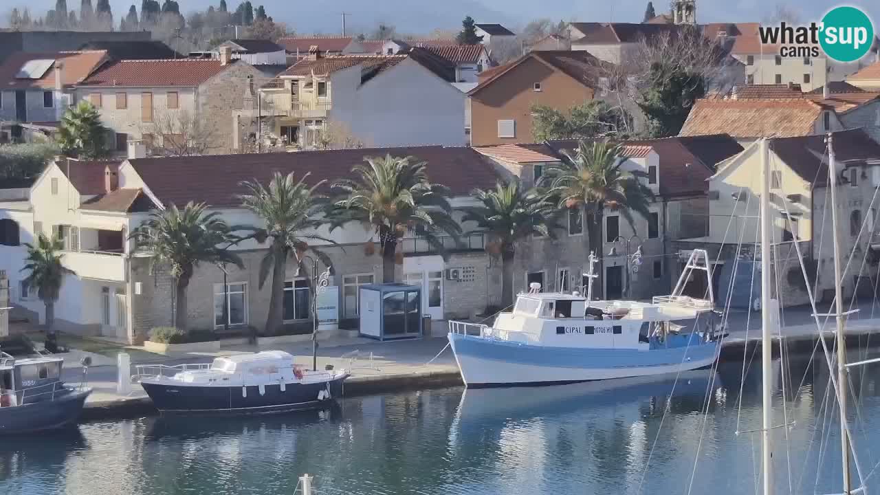 Webcam Hvar Vrboska marina | Dalmazia