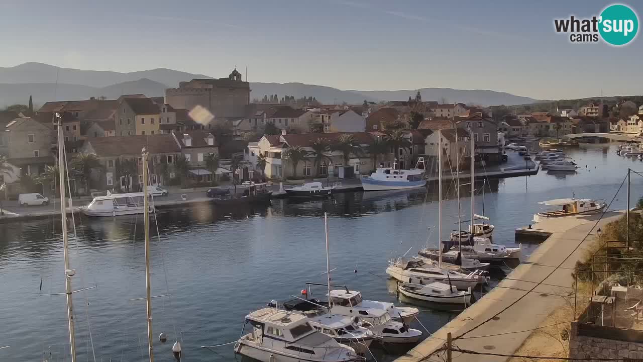 Livecam Vrboska marina | Hvar island | Dalmatia