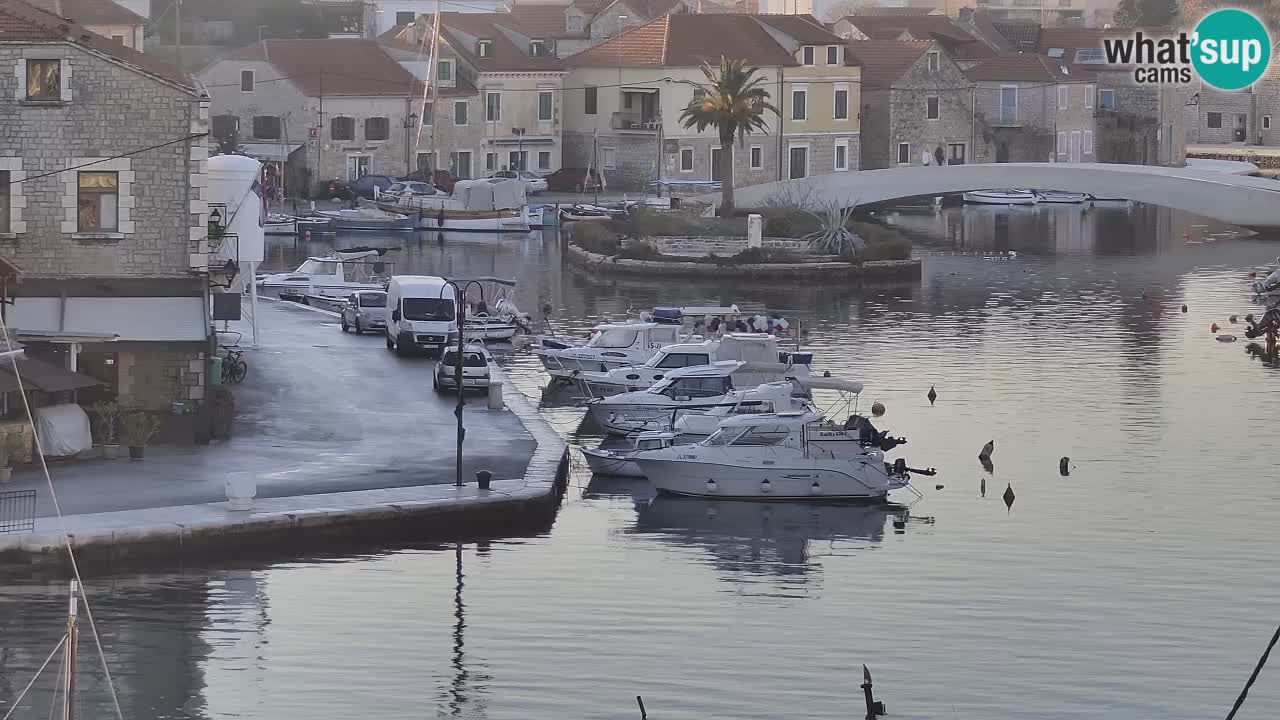 Webcam Vrboska marina | Hvar Insel | Dalmatien