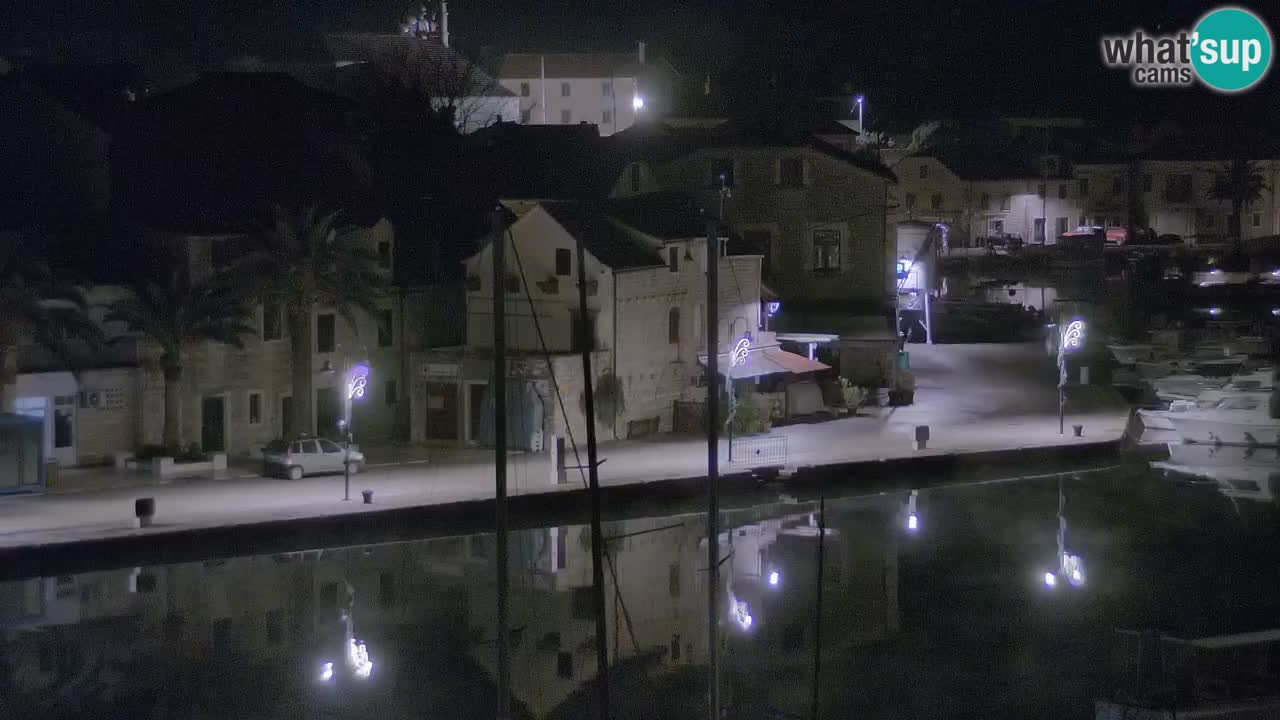 Webcam Vrboska marina | Hvar Insel | Dalmatien