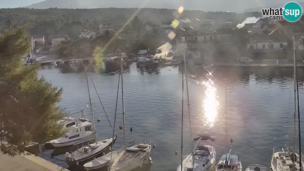 Livecam Hvar Vrboska marina | Île de Hvar | Dalmatia