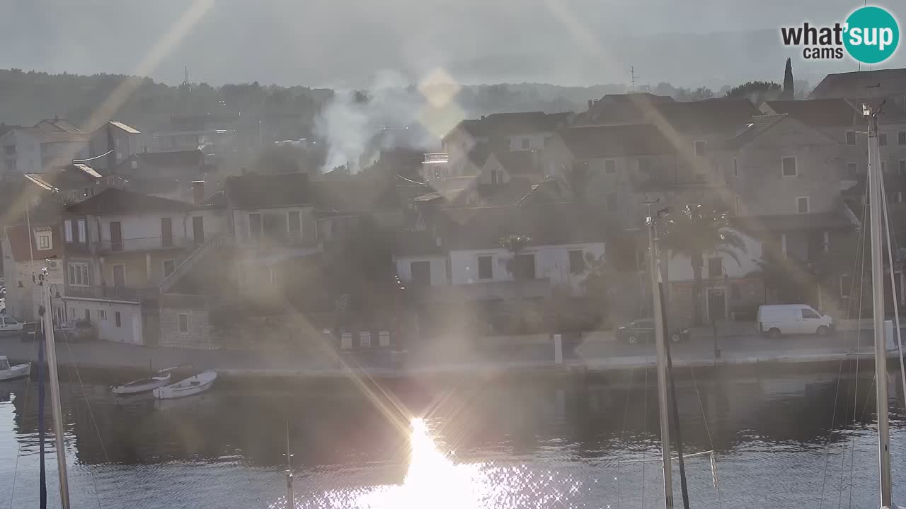 Livecam Vrboska marina | Hvar island | Dalmatia