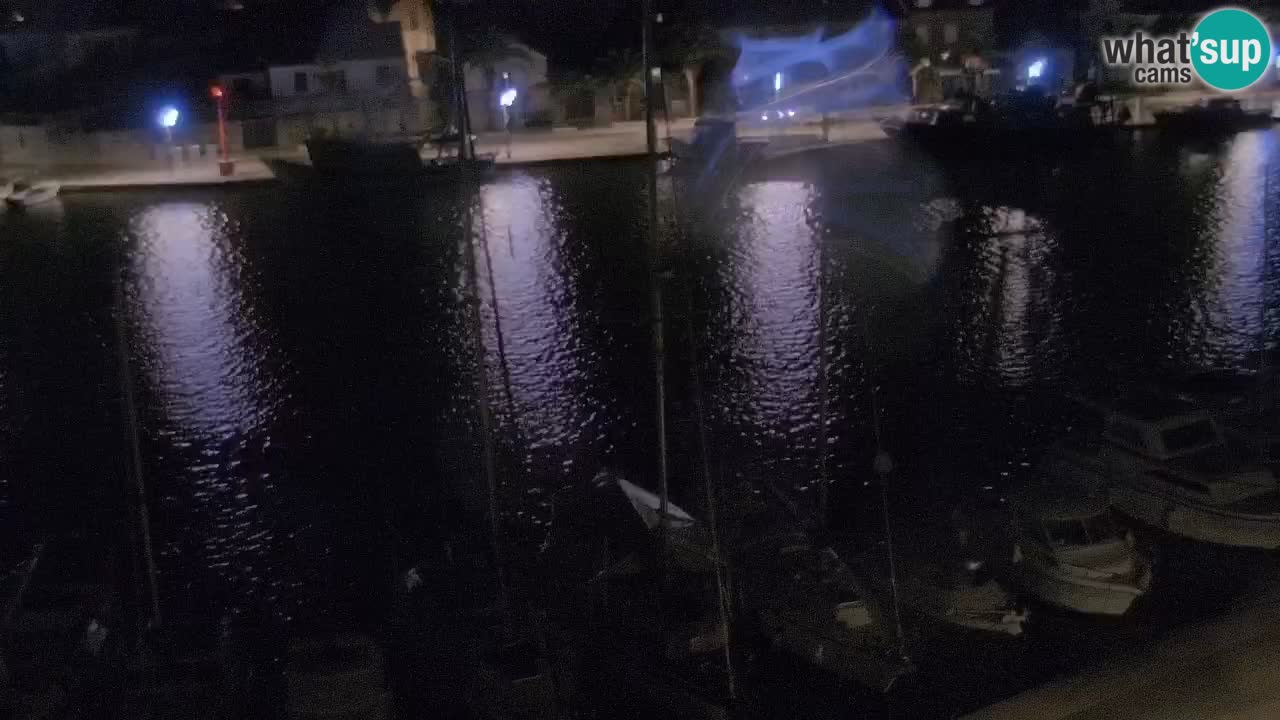 Livecam Vrboska marina | Hvar island | Dalmatia
