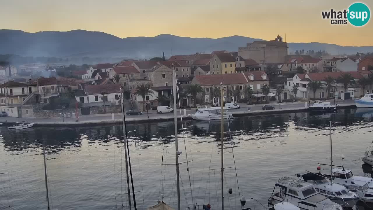 Webcam Hvar Vrboska marina | Dalmazia