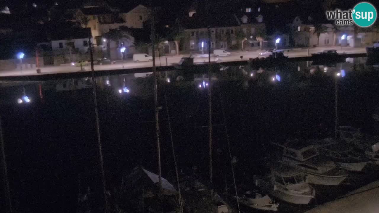Webcam Hvar Vrboska marina | Dalmazia
