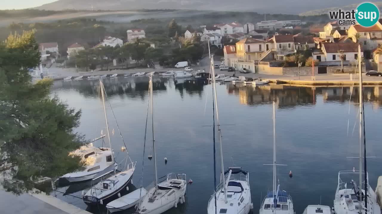 Livecam Vrboska marina | Hvar island | Dalmatia