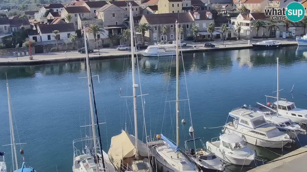 Webcam Hvar Vrboska marina | Dalmazia