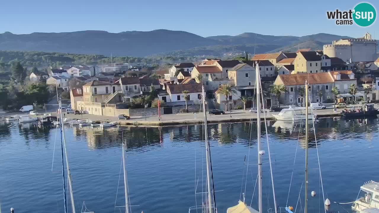 Livecam Vrboska marina | Hvar island | Dalmatia
