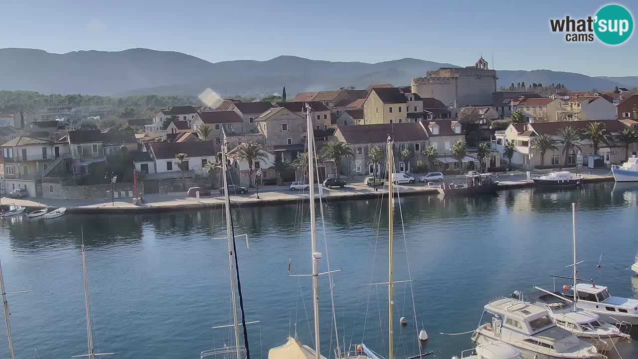Webcam Hvar Vrboska marina | Dalmazia