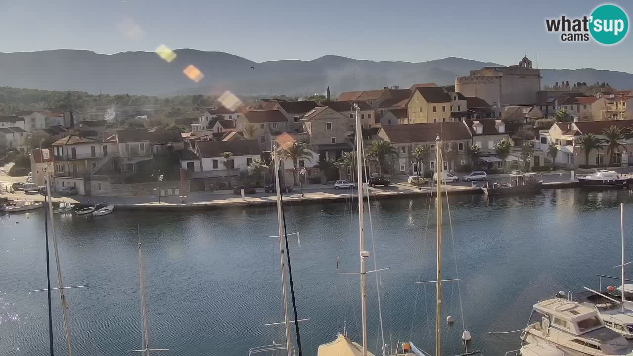 Livecam Hvar Vrboska marina | Île de Hvar | Dalmatia