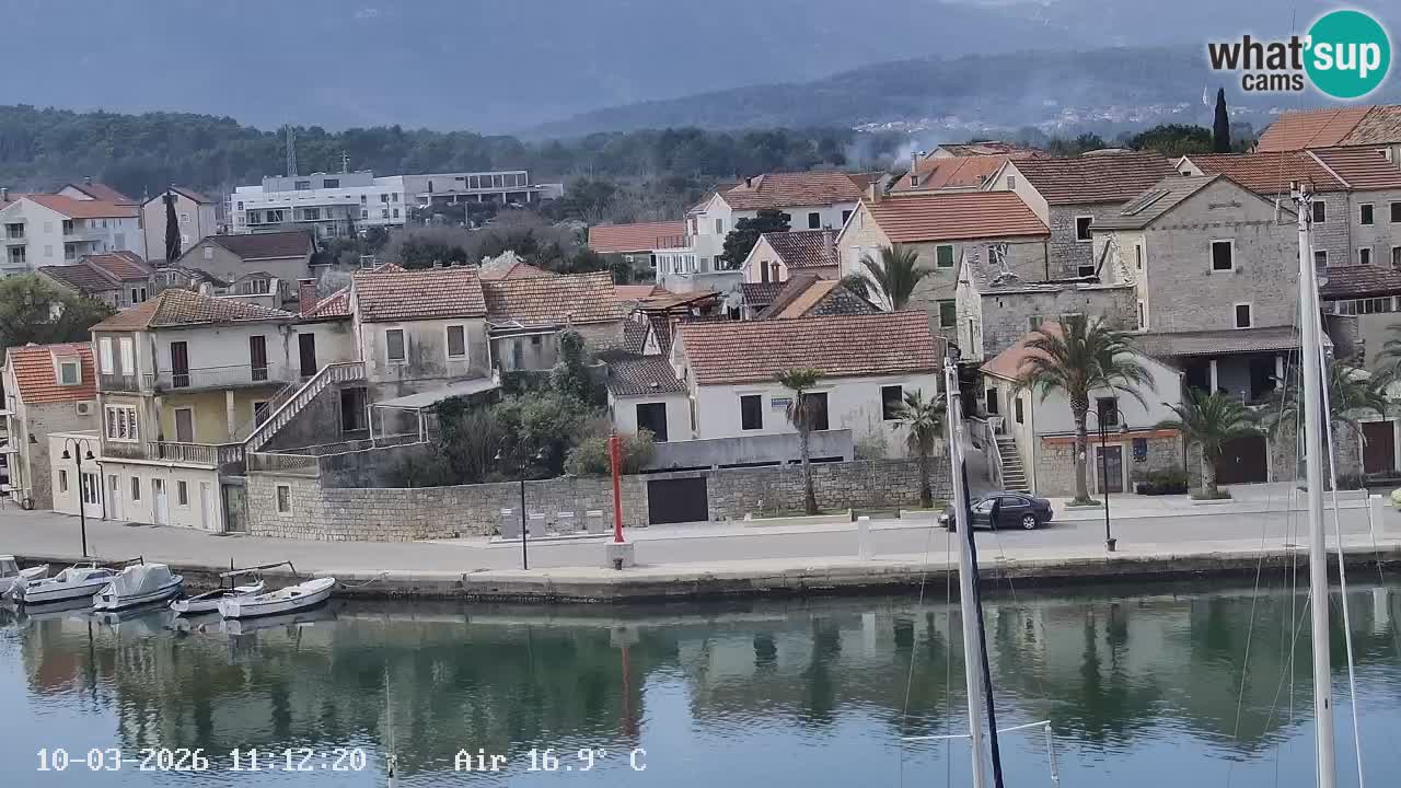 Web kamera Hvar Vrboska marina | otok Hvar | Dalmacija