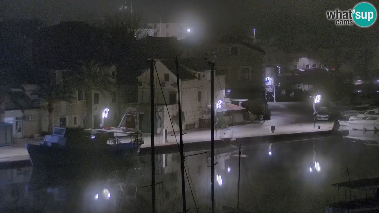 Livecam Hvar Vrboska marina | Île de Hvar | Dalmatia