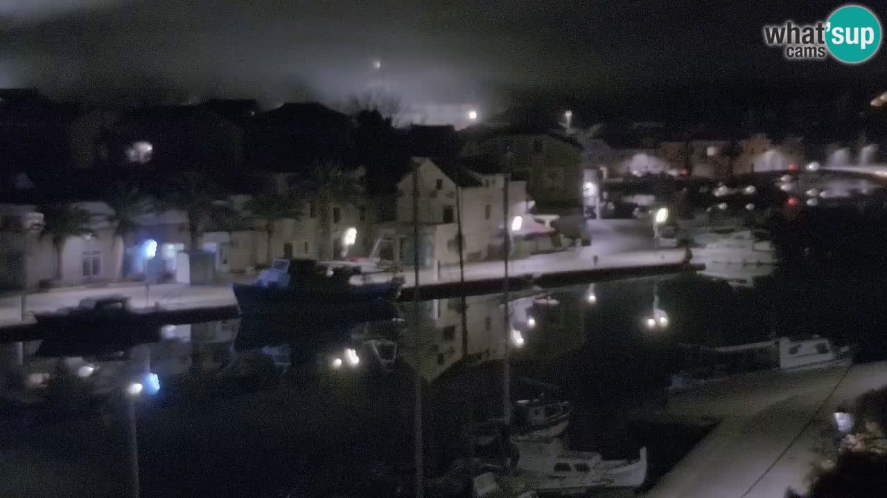 Webcam Vrboska marina | Hvar Insel | Dalmatien