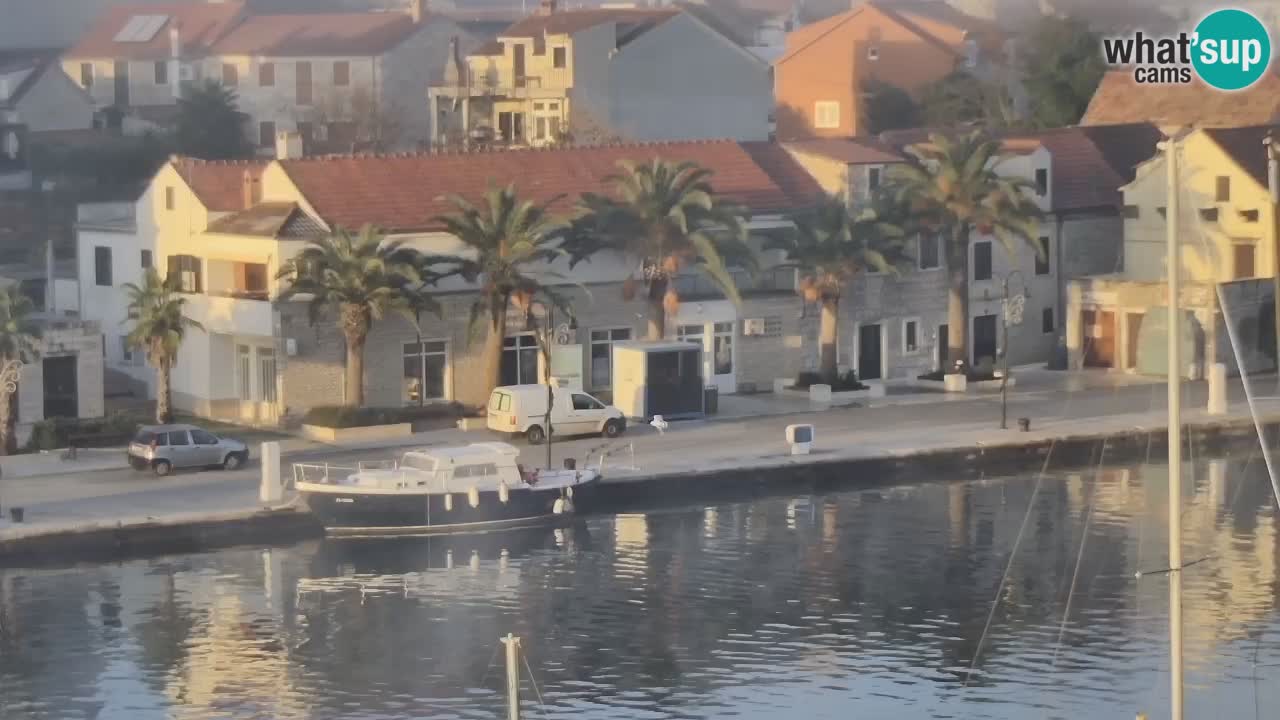 Livecam Hvar Vrboska marina | Île de Hvar | Dalmatia