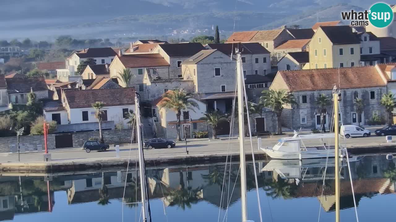 Webcam Hvar Vrboska marina | Dalmazia