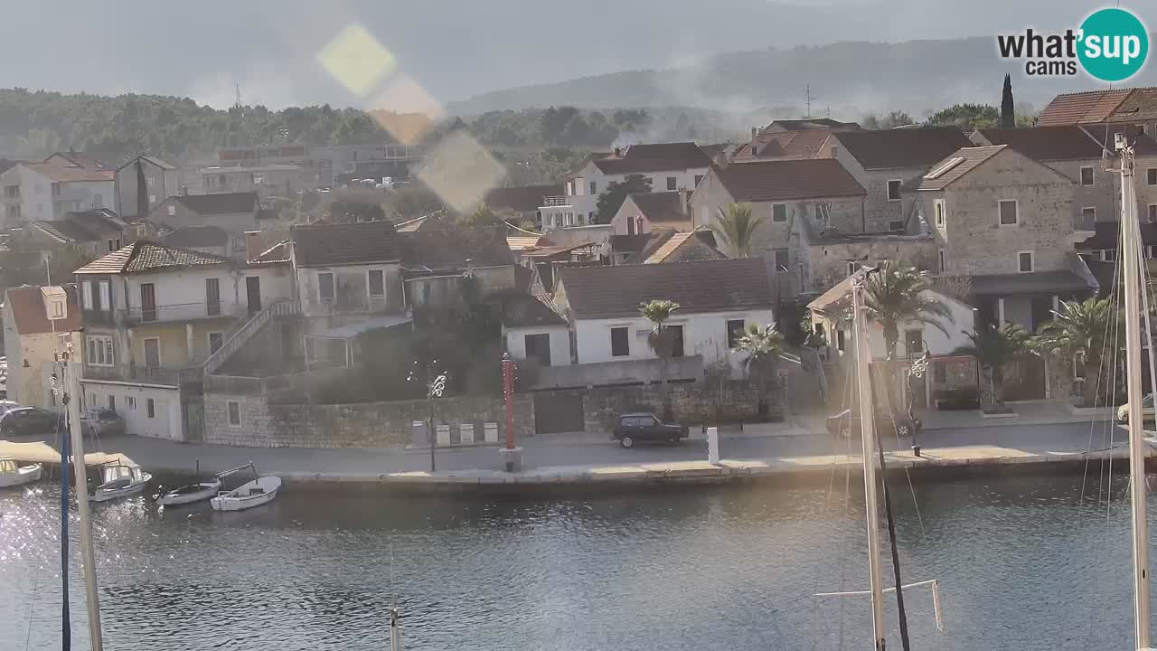 Livecam Hvar Vrboska marina | Île de Hvar | Dalmatia