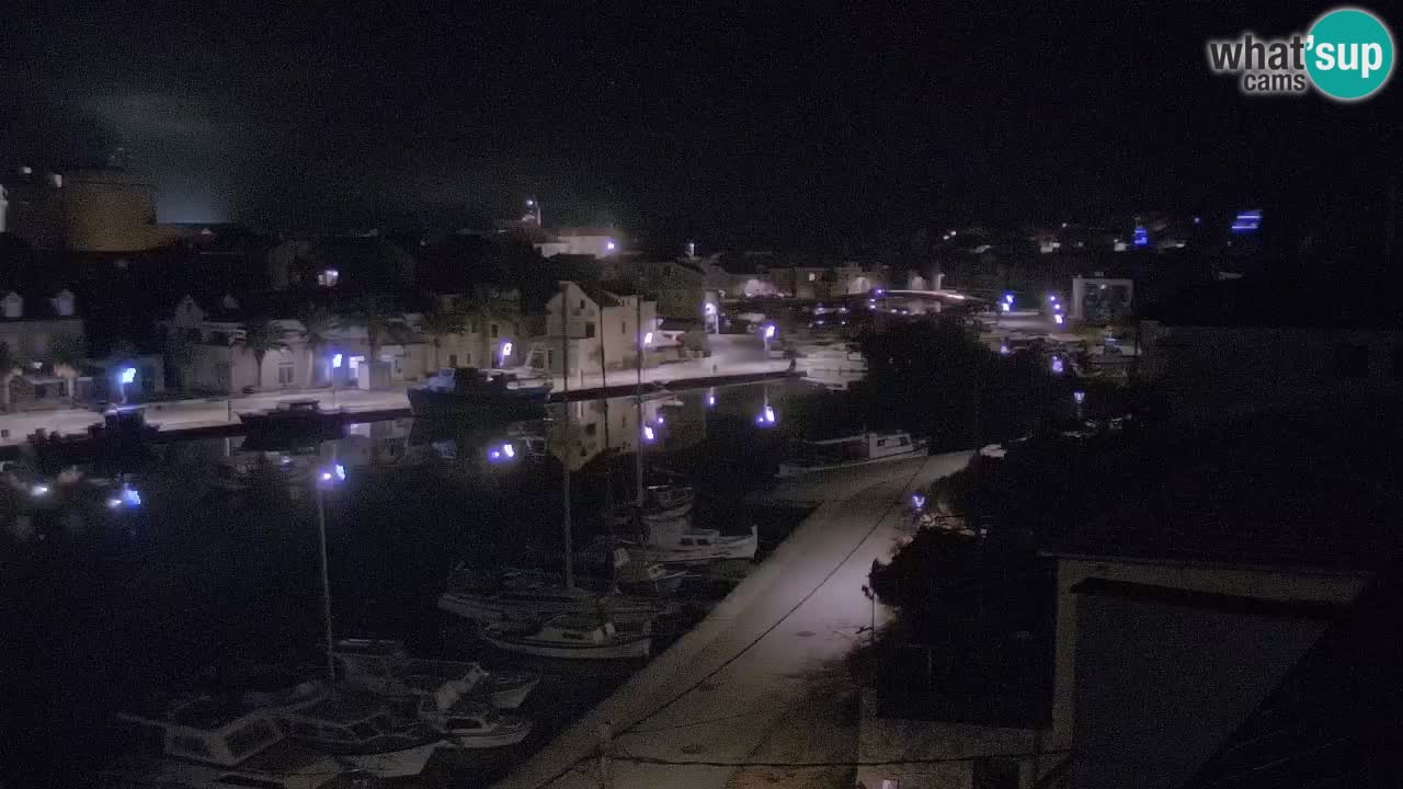 Webcam Vrboska marina | Hvar Insel | Dalmatien