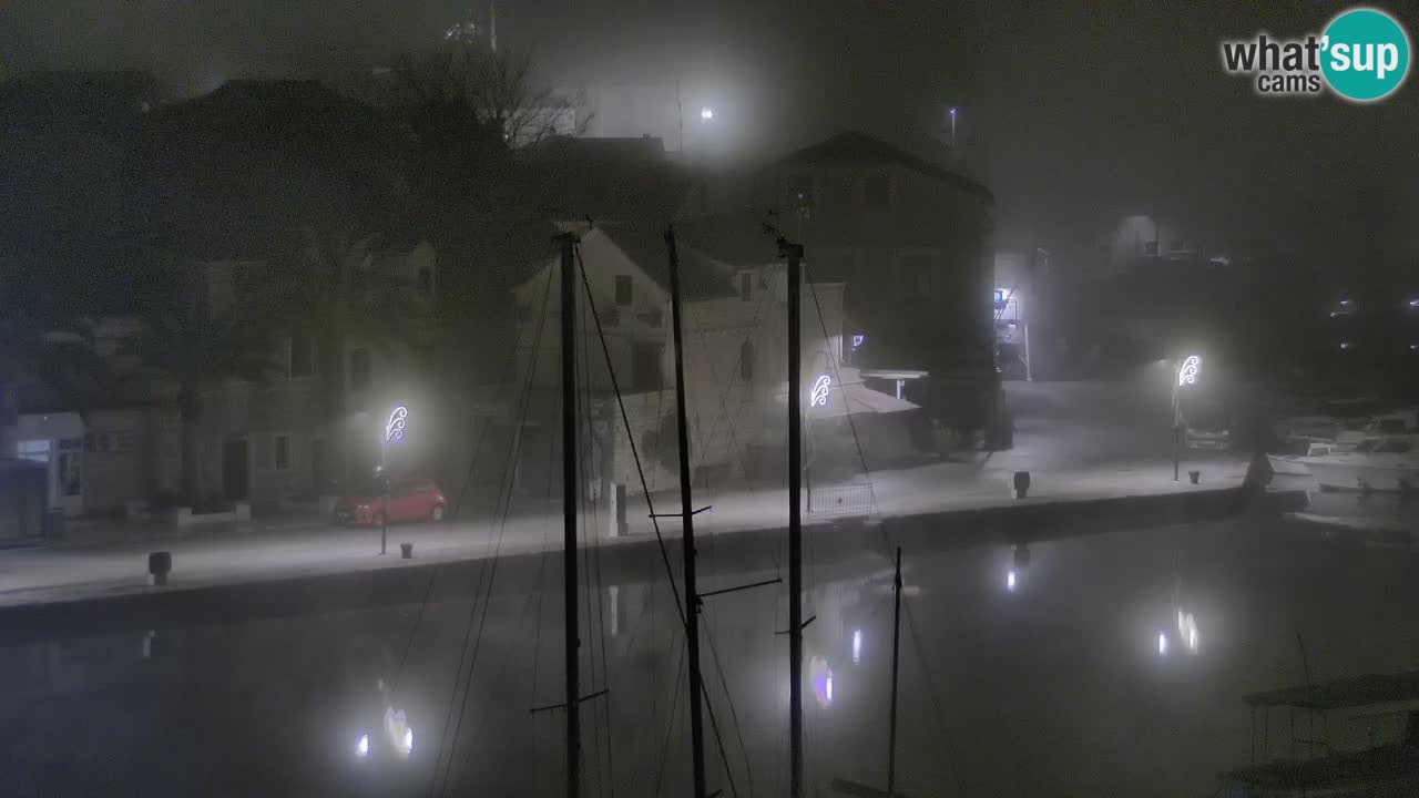 Webcam Vrboska marina | Hvar Insel | Dalmatien