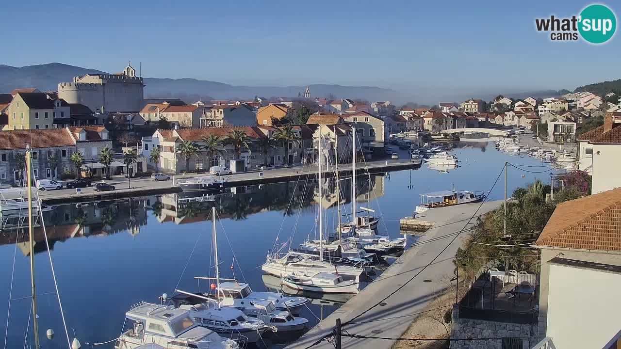Livecam Vrboska marina | Hvar island | Dalmatia