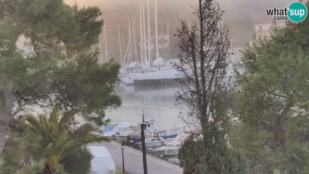 Webcam Vrboska marina | Hvar Insel | Dalmatien
