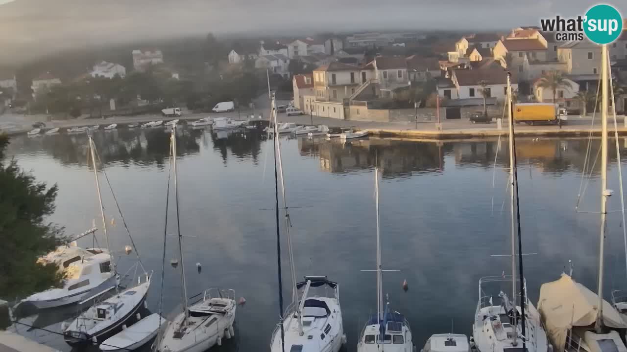 Livecam Vrboska marina | Hvar island | Dalmatia