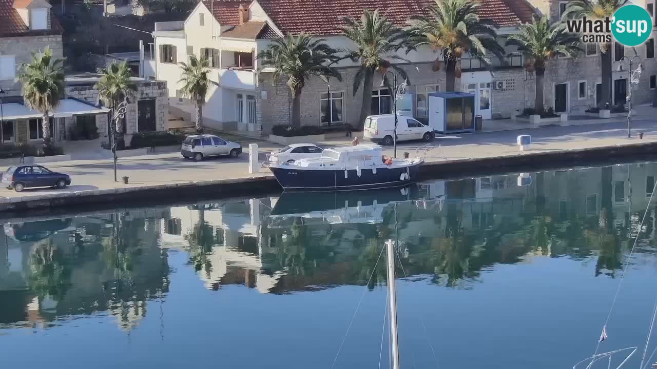 Webcam Vrboska marina | Hvar Insel | Dalmatien