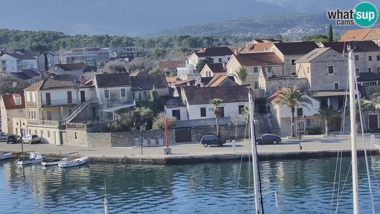 Web kamera Hvar Vrboska marina | otok Hvar | Dalmacija