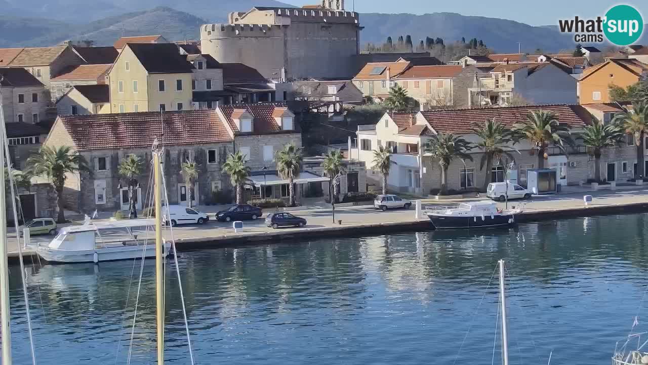 Webcam Vrboska marina | Hvar Insel | Dalmatien