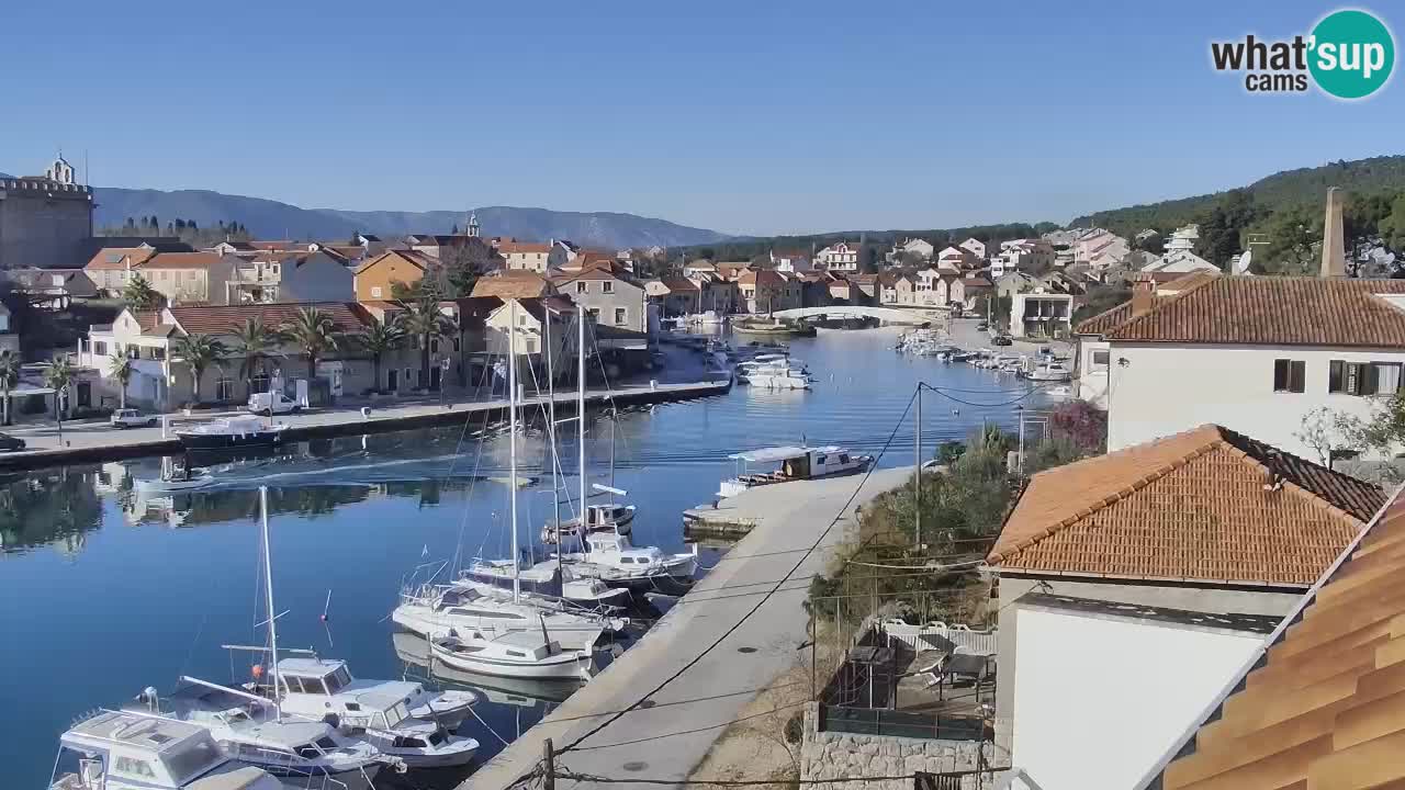 Webcam Vrboska marina | Hvar Insel | Dalmatien