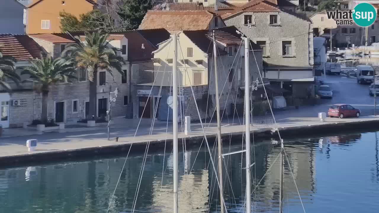 Livecam Hvar Vrboska marina | Île de Hvar | Dalmatia