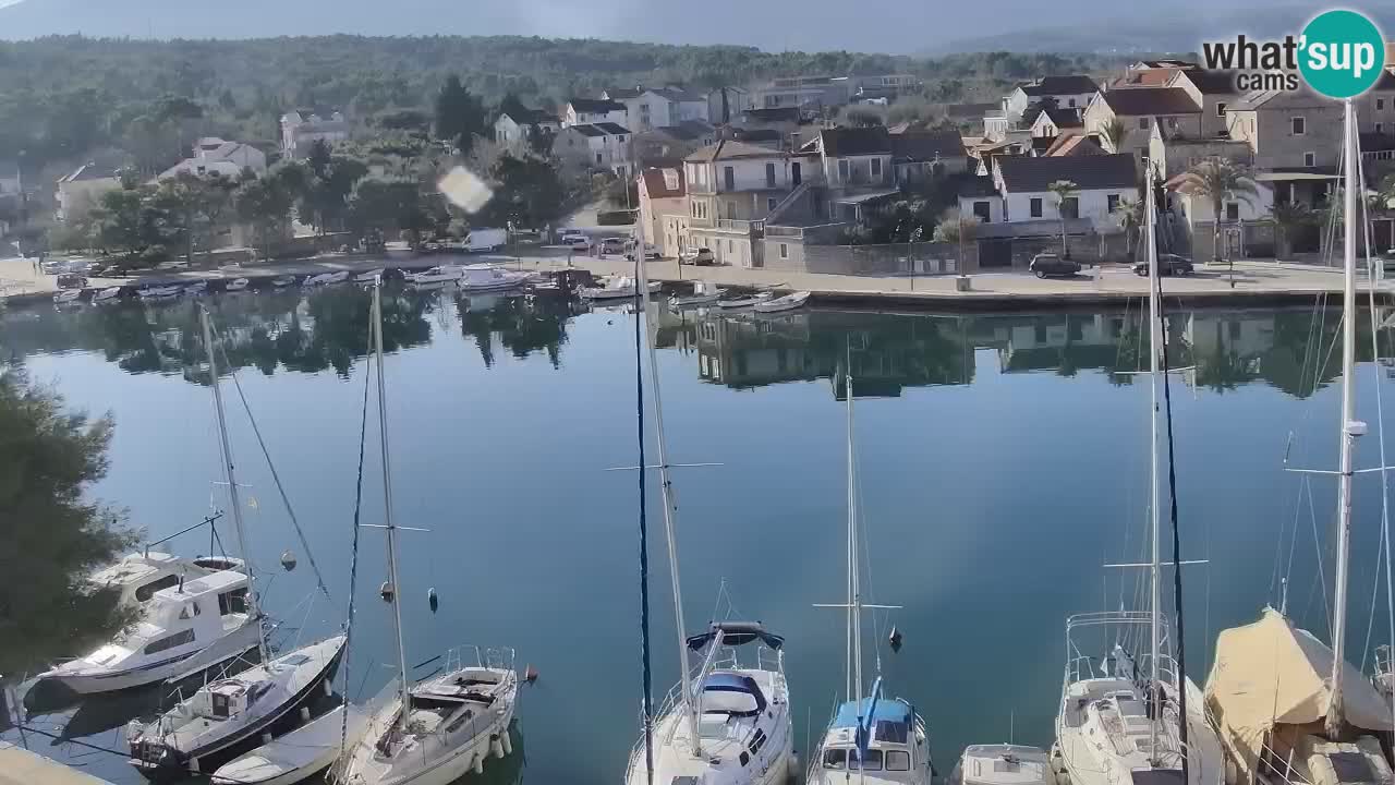 Livecam Vrboska marina | Hvar island | Dalmatia