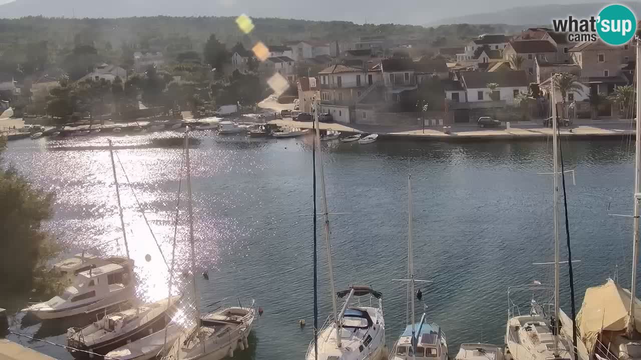 Webcam Vrboska marina | Hvar Insel | Dalmatien