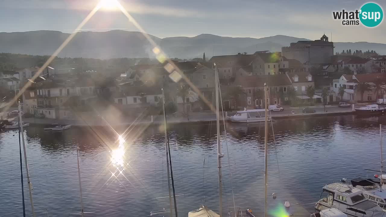 Livecam Vrboska marina | Hvar island | Dalmatia