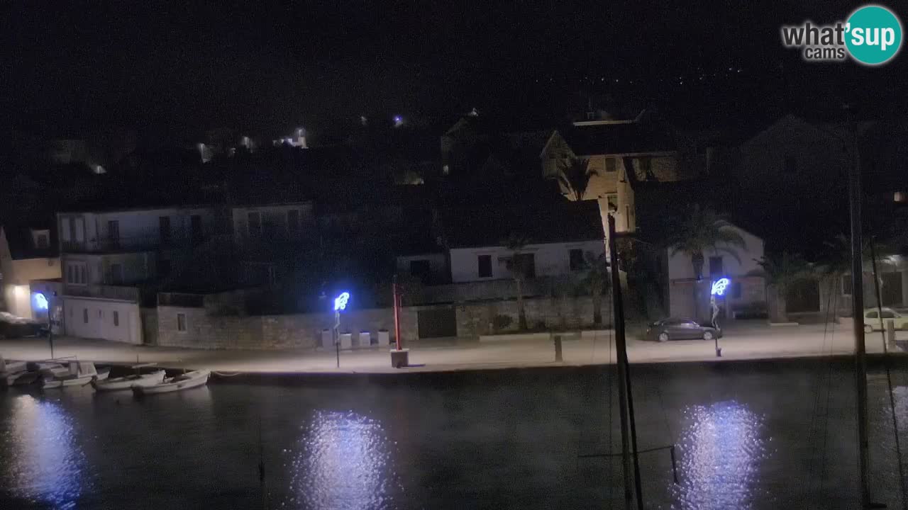 Webcam Hvar Vrboska marina | Dalmazia