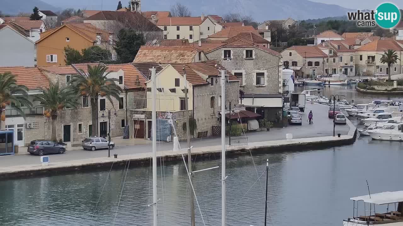 Webcam Vrboska marina | Hvar Insel | Dalmatien
