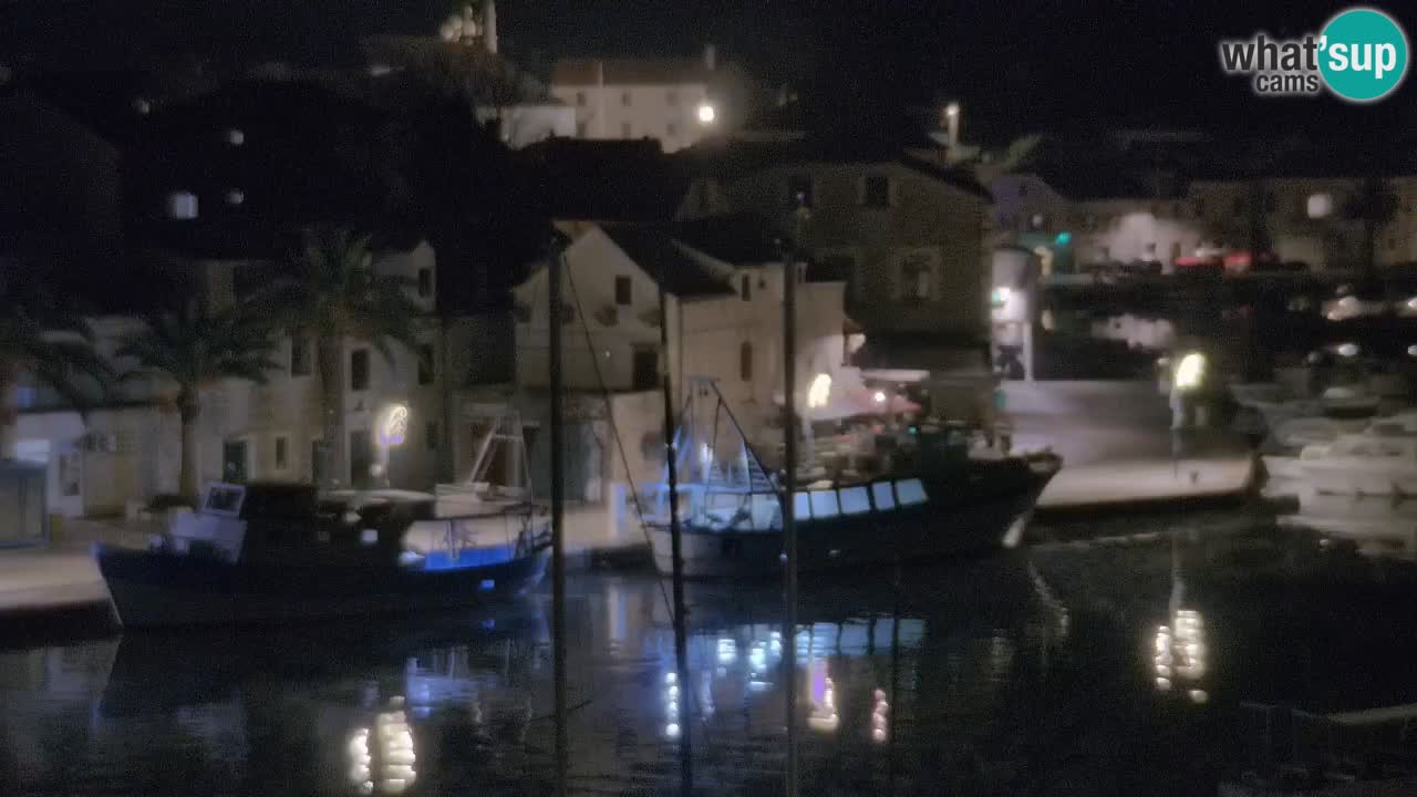 Webcam Vrboska marina | Hvar Insel | Dalmatien