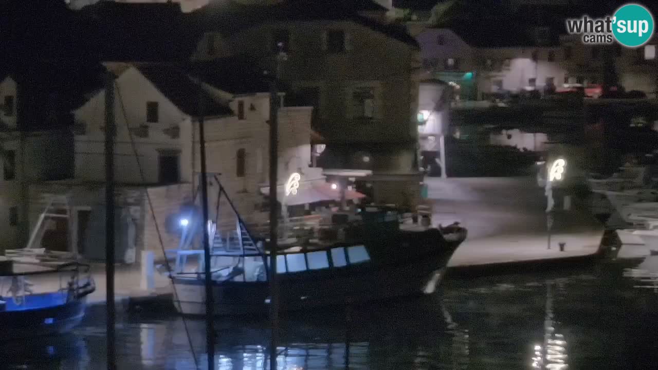 Livecam Hvar Vrboska marina | Île de Hvar | Dalmatia