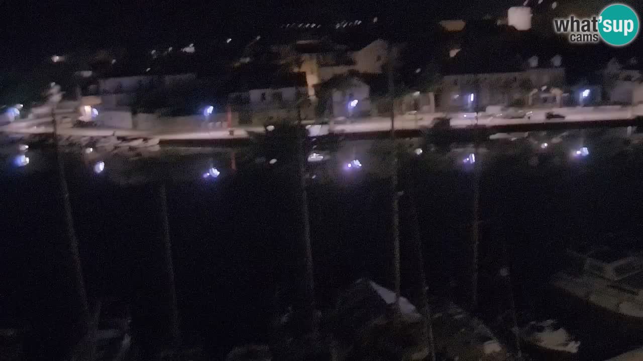 Webcam Hvar Vrboska marina | Dalmazia