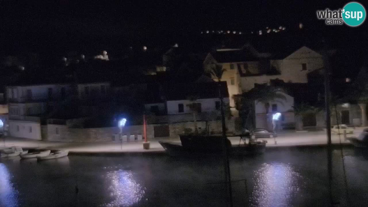 Livecam Hvar Vrboska marina | Île de Hvar | Dalmatia