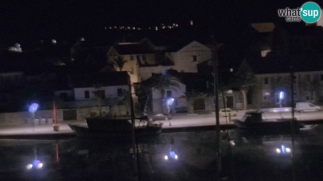 Webcam Hvar Vrboska marina | Dalmazia
